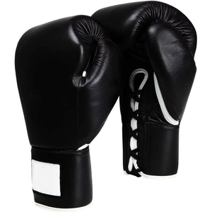 Gants de boxe personnalisables de vente chaude poignées de main conception unisexe évacuant l'humidité pour la compétition de fitness - Product Image 1
