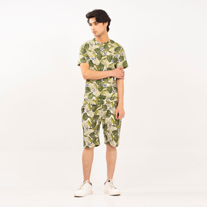 Camiseta de Punto Sublimada OEM, Fábrica de Marca Privada, Ropa de Calle Moderna y Elegante Personalizada, Secado Rápido, Suave, Cómoda e Informal - Product Image 4