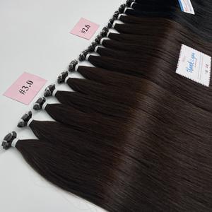 Top Produit Vierge Vietnamien Extension de Cheveux Humains Trame Couleur Foncé Naturel Droit Prêt à Expédier - Product Image 2