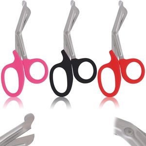 2024 Highland คุณภาพดีในรูปร่างที่แตกต่างกันด้ามจับกันลื่น EMT กรรไกรเฉือนบาดเจ็บโดย INNOVAMED - Product Image 4