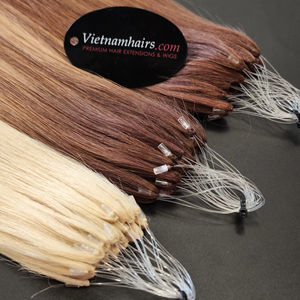 2025 vente chaude qualité supérieure 100% cheveux vietnamiens pré-collés pleine cuticule Remy rétrécissement Super Double extensions dessinées - Product Image 1