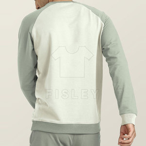 Ensemble de survêtement personnalisé pour homme, 100% coton, nouveau design, motif uni, respirant, séchage rapide, grande taille pour l'hiver - Product Image 2