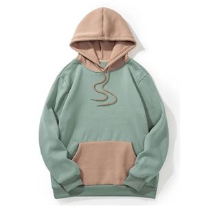 Nueva Llegada Sudadera con Capucha para Hombre Logotipo Personalizado Bordado Básico Mezcla de Algodón Sudadera con Capucha de Invierno Informal a la Moda - Product Image 1