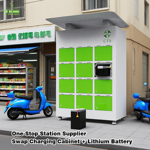 ตู้เปลี่ยนแบตเตอรี่48V 60V 72V 8kW 4-16ช่อง E-BIKE <span class=keywords><strong>มอ</strong></span>เตอร์ไซค์สถานีแลกเปลี่ยนลิเธียม - Product Image 3