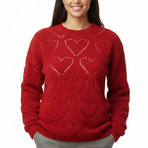 Sudadera para la temporada de San Valentín, diseño moderno, tela suave al tacto, adecuada para la moda de invierno y la comodidad diaria - Product Image 1