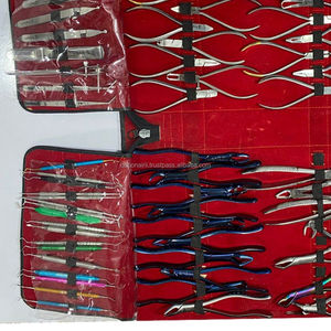 Juego Completo de Fórceps para Extracción Dental, Acero Inoxidable, Instrumentos Manuales, Cirugía Oral, Odontología Clínica Hospitalaria DEBONAIR - Product Image 3