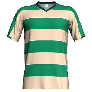 Camiseta de fútbol de talla grande y alta calidad, ropa de equipo de entrenamiento personalizada, camiseta de fútbol a bajo precio, logotipo personalizado y diseño OEM - Product Image 1