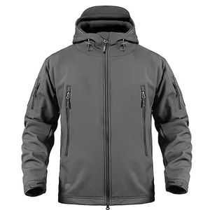 Chaqueta cortavientos profesional de nuevo diseño, venta al por mayor, chaqueta de hombre de alta calidad, chaqueta térmica impermeable multibolsillo - Product Image 1