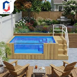 Piscine commerciale hors sol en fibre de verre pour hôtel, complexe hôtelier, spa, système de piscine extérieur pour jardin - Product Image 4