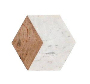 Dessous de verre en bois d'acacia Vaisselle de style créatif Dessous de verre en bois et prix de gros d'usine Dessous de verre accessoires de cuisine Nouveau produit - Product Image 6