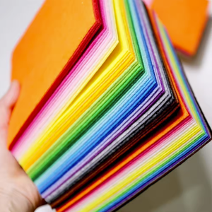 พรมแบบเข็มเจาะรูผ้าสปันบอนด์ระบายอากาศได้ดีสีสันสดใสวัสดุพีพี - Product Image 3