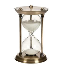 Reloj de Arena Metálico Hecho a Mano, Elegante Decoración de Escritorio, Diseño Moderno y Ecológico - Product Image 3