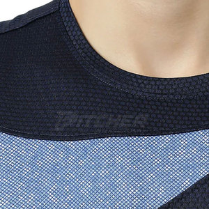 T-shirts décontractés pour hommes, coupe ajustée, tissu respirant, style décontracté et tendance pour les hommes modernes - Product Image 6