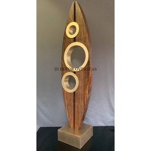 High Standard Quality Acacia <b>Wooden</b> Made Attractive Look Unique Designer Home Table Decorative Sculptures From Indian Supplier - Product Image 1