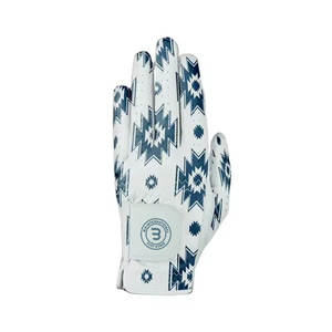 ถุงมือหนังแท้สำหรับตีกอล์ฟ ผลิตในประเทศปากีสถาน กันลื่นและกันน้ำ เพื่อความสบาย ระบายอากาศได้ดี เหมาะสำหรับการฝึกซ้อมกลางแจ้ง ช่วยให้การสวิงสม่ำเสมอ - Product Image 1