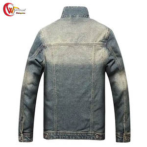 2025 Solid Color Casual Wear <b>Men</b> <b>Jeans</b> <b>Jacket</b> Streetwear New Fashion Comfortable <b>Men</b> Winter <b>Jeans</b> <b>Jacket</b> - Product Image 2