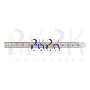 Regla de Acero PIK PAK TOOLS, Borde Recto, Doble Escala, 12 Pulgadas, Ancho de Línea de 1 mm, Herramienta de Medición de Precisión para Joyería y Manualidades - Product Image 3