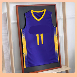 Marco de Madera para Fotos, Diseño Ecológico para Exhibición en Pared, para Artículos Deportivos de la <span class=keywords><strong>NBA</strong></span>, Baloncesto, Tenis, <span class=keywords><strong>Ropa</strong></span> con Autógrafos - Product Image 6