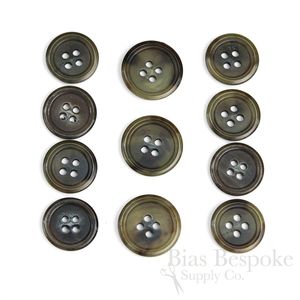 Botones de Ropa Duraderos, Ecológicos y Hechos a Mano con Cuerno de Búfalo Natural de Origen Sostenible y Textura Rica - Product Image 5