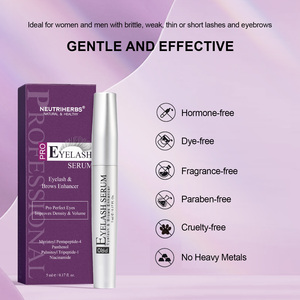 Neutriherbs, Etiqueta Privada, promueve el crecimiento de las pestañas, mejora la fuerza de las pestañas, reparación de daños, <span class=keywords><strong>suero</strong></span> de pestañas de niacinamida <span class=keywords><strong>para</strong></span> mujer - Product Image 6