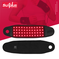 Bracelet de thérapie physique à lumière rouge portable SunPlus, ceinture, 660 nm, 850 nm, thérapie à lumière rouge infrarouge, coussin enveloppant pour le poignet