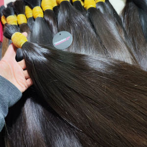 2025 Venta caliente 100% Cabello de bebé vietnamita Cutícula completa Extensiones de cabello humano de calidad superior Precio al por mayor para niñas Envío listo - Product Image 1
