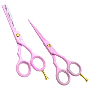 Kounain Professional Right-Handed Hair Cutting Scissors <b>Set</b> <b>Razor</b> Sharp Japanese Stainless Steel 4Cr13 Medium Handle Thinning 32 - Product Image 3