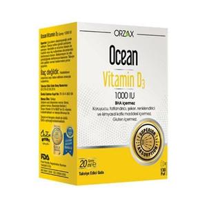 Orzax Ocean vitamina D3 1000 IU spery 20ml - Product Image 1