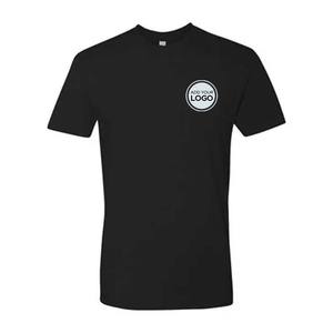 Pour le niveau Premium pour homme ajusté à manches courtes T-Shirt-100 % mélange de coton/polyester écologique - Product Image 4