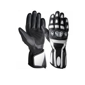 Guantes de moto de carreras de alta calidad con protección avanzada Diseño personalizado Guantes de moto de cuero transpirable para hombres - Product Image 3