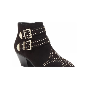 INC International Concepts Stivaletti da donna Iliana con borchie in stile western, neri, taglia 7 M - Product Image 2