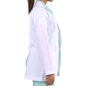 Bata de médico de algodón de moda al por mayor uniformes hospitalarios éxito de ventas para batas médicas dentales y de laboratorio - Product Image 2