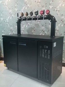 Enfriador de barriles de cerveza grande de acero inoxidable, refrigerador tipo Kegerator con grifo torre - Product Image 3