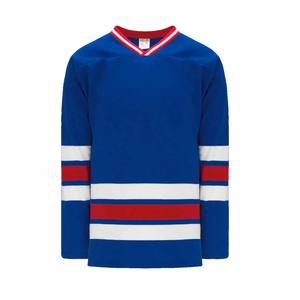 Maillot de hockey sur glace à manches longues en polyester respirant de haute qualité, personnalisé ODM OEM, sublimation - Product Image 6
