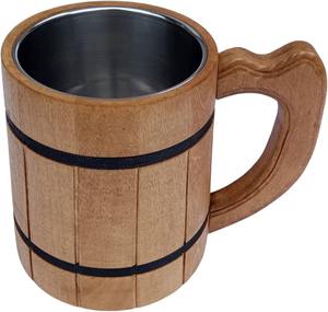 Tasse en bois Produit standard supérieur Tasse à café en bois naturel Vente en gros Café et thé en bois de mangue - Product Image 5