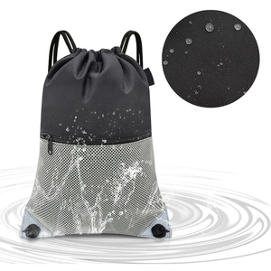Mochila deportiva personalizada a precio de fábrica, mochila ligera personalizable con cordón, Mochila deportiva, bolsa de gimnasio de malla para gimnasio - Product Image 6