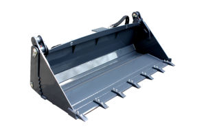 รถตักล้อยางแบบสกิดสเตียร์ HCN 0104 รุ่นขายดี พร้อมหัวต่อแบบ 4in1 สีดำ สำหรับรถขุด 2 ตัน รับประกัน 2 ปี ราคาดีที่สุด - Product Image 2