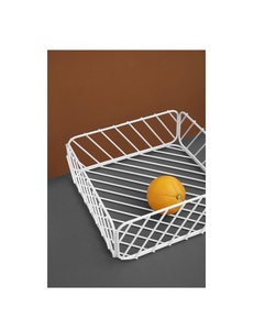 Corbeille à fruits en fil de fer de style nordique minimaliste, panier de rangement en métal noir pour comptoir, organisateur polyvalent pour légumes et fruits de cuisine - Product Image 5