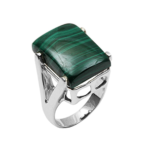 เครื่องประดับแฟชั่นทำด้วยมือ925แหวนเงินสเตอร์ลิงสำหรับผู้หญิง - Product Image 2