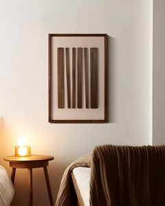 Sculpture décorative en bois artisanat décoration murale en bois mur fleur décor intérieur acoustique lambris intérieur en bois massif Mdf - Product Image 2