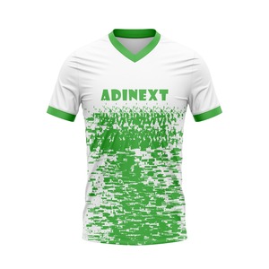 เสื้อเจอร์ซีย์ฟุตบอล4XL คอวีของแท้สั่งทำราคาถูก - Product Image 5