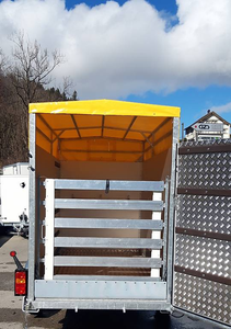 NUEVO Remolque para Ganado Max-ALU / Vagón para Ganado de 4.1m2, Vagón de Aluminio Ligero para Transporte de Animales de Granja en Venta - Product Image 5