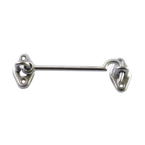 Gancio Fermafinestre Cromo Satinato Lunghezza Mm 80 - Product Image 3