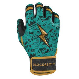 Fabricant de gants de baseball en cuir de chèvre de qualité supérieure avec logo personnalisé manchette courte prix de gros frappeur Guantes Beisbol - Product Image 2