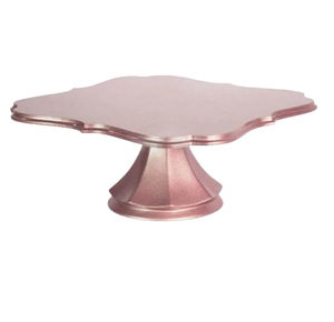 Support à gâteau en métal de table fini or Décoration de table Cupcake Tasse à muffins à un étage - Product Image 4