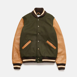 Chaqueta universitaria de talla grande para hombre hecha a medida 2025, lana de invierno, Algodón ligero, relleno de piel de oveja sólida, diseño de baloncesto - Product Image 4