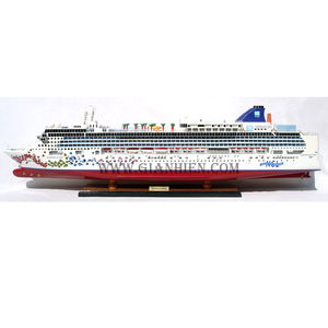 Gia Nhien Fabricant Conception personnalisée quantité minimale de commande basse MODÈLE DE BATEAU EN BOIS GEM NORWEGIEN-MODÈLE DE BATEAU EN BOIS DE HAUTE QUALITÉ Fait à la main - Product Image 1