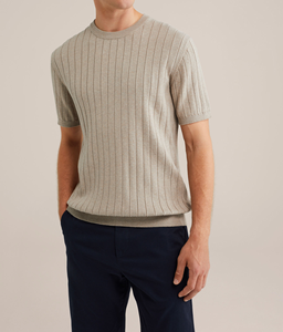 T-shirt imprimé avec logo personnalisé, t-shirt uni vierge, t-shirt décontracté uni, logo personnalisé fabriqué, 260 grammes polyester/coton - Product Image 1