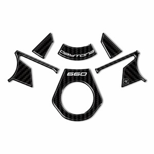 Adesivo 3D Personalizzato per Serbatoio Moto Triumph Daytona 660 2024 - Product Image 2
