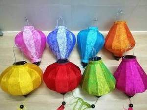 La mejor oferta para el Festival de alta calidad, farol de seda colgante al aire libre para decoración vintage, exportando desde el mejor proveedor de Vietnam - Product Image 5